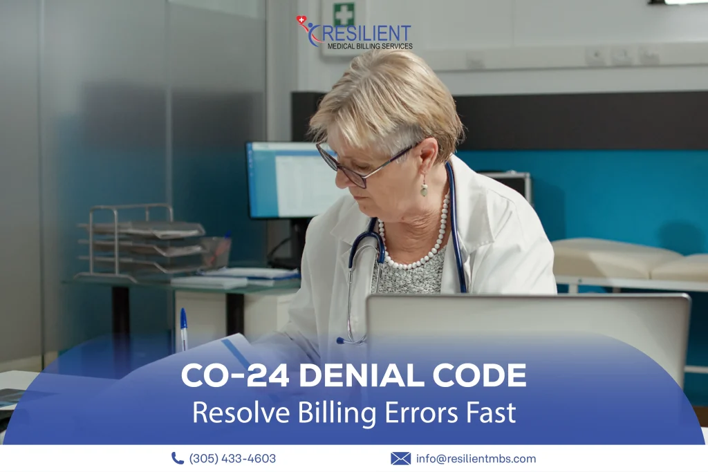 CO-24 Denial Code Solution: Resolve Billing Errors Fast