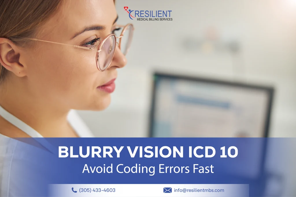 Blurry Vision ICD 10: Avoid Coding Errors Fast