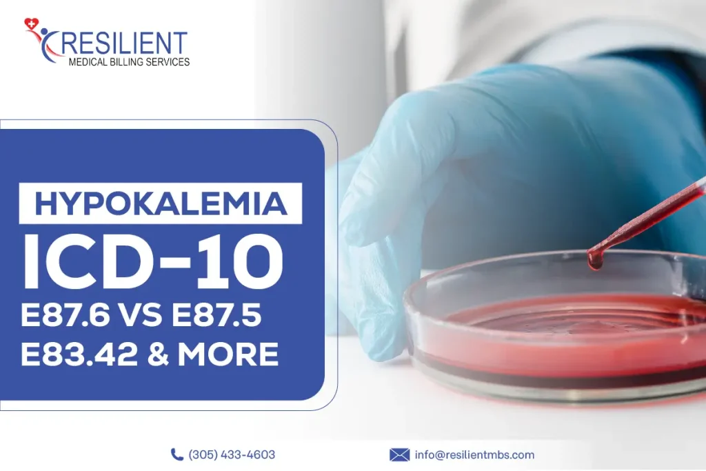 Hypokalemia ICD 10: E87.6 vs E87.5, E83.42 & More