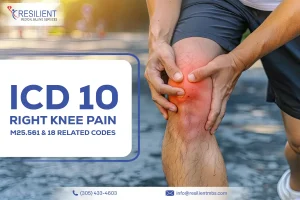 Right Knee Pain ICD 10: M25.561 & 18 Related Codes